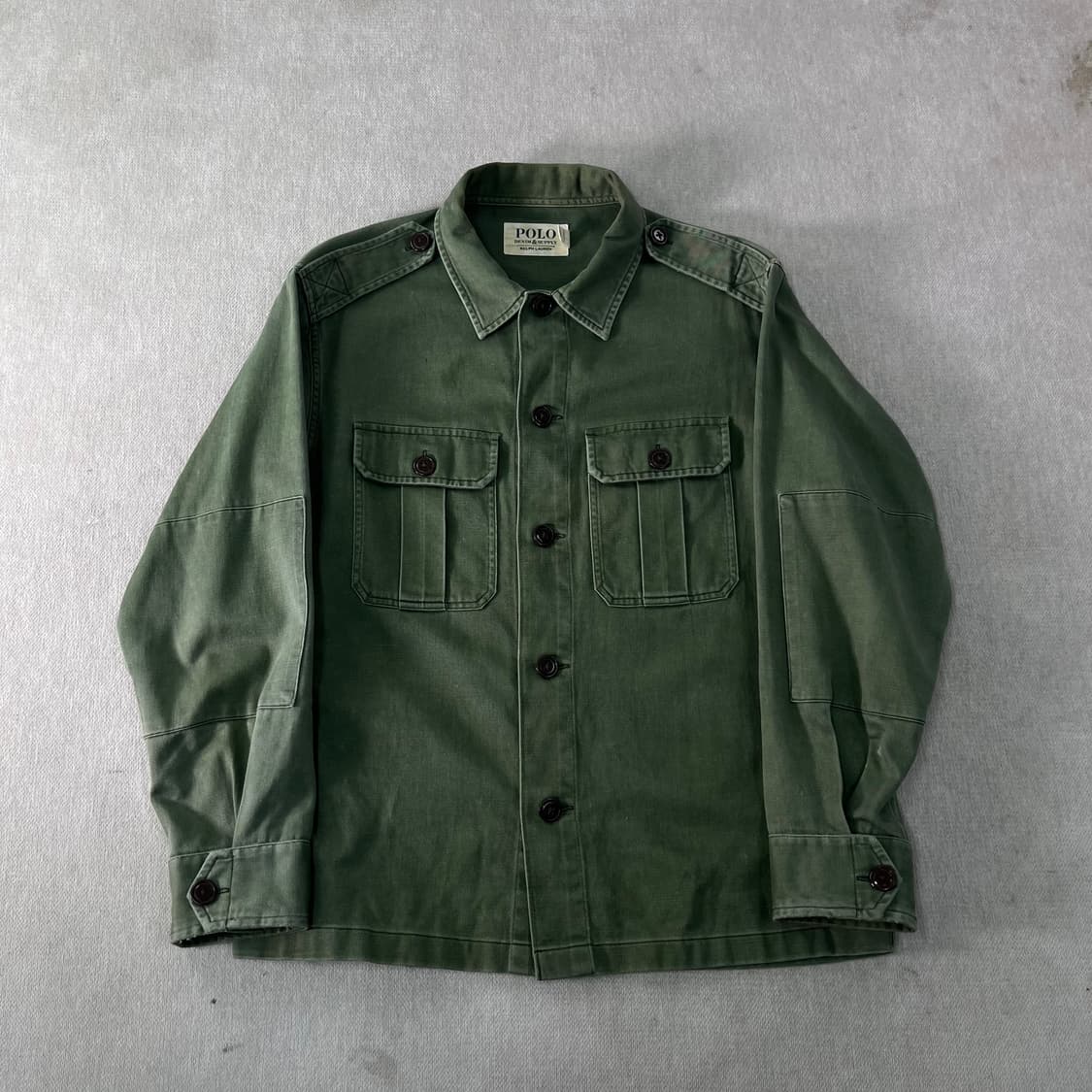 100 폴로 데님앤서플라이 22ss 오버셔츠  상품이미지1