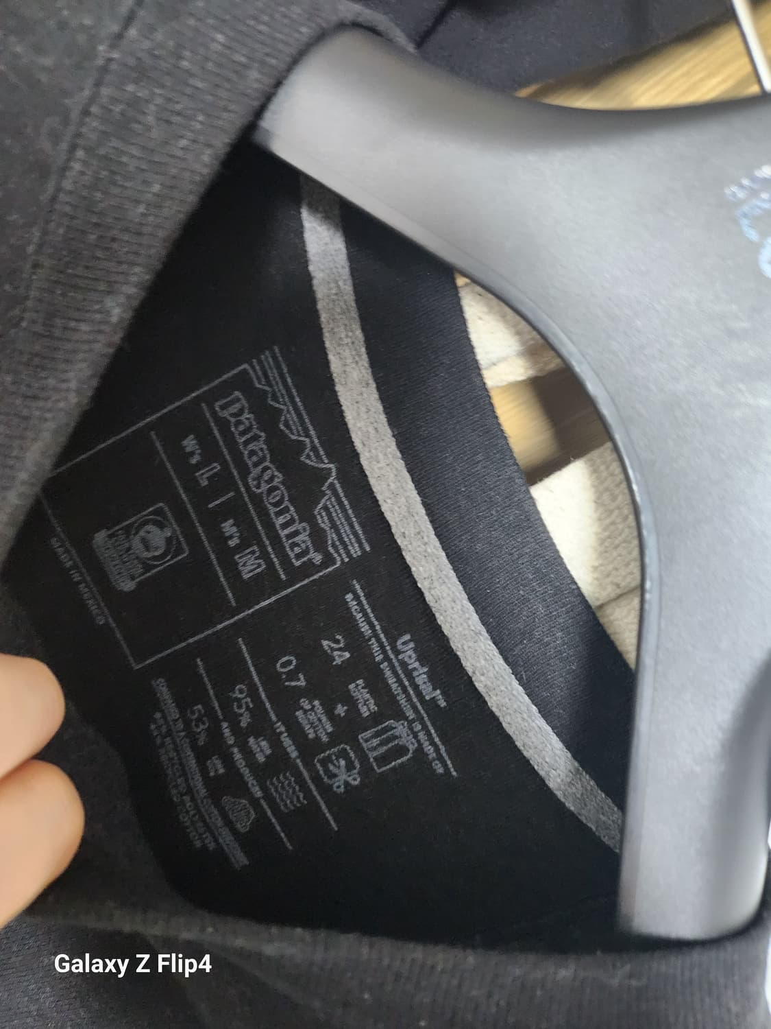 파타고니아 오버핏 기모 맨투맨 (남여공용 여L 남m) 상품이미지4