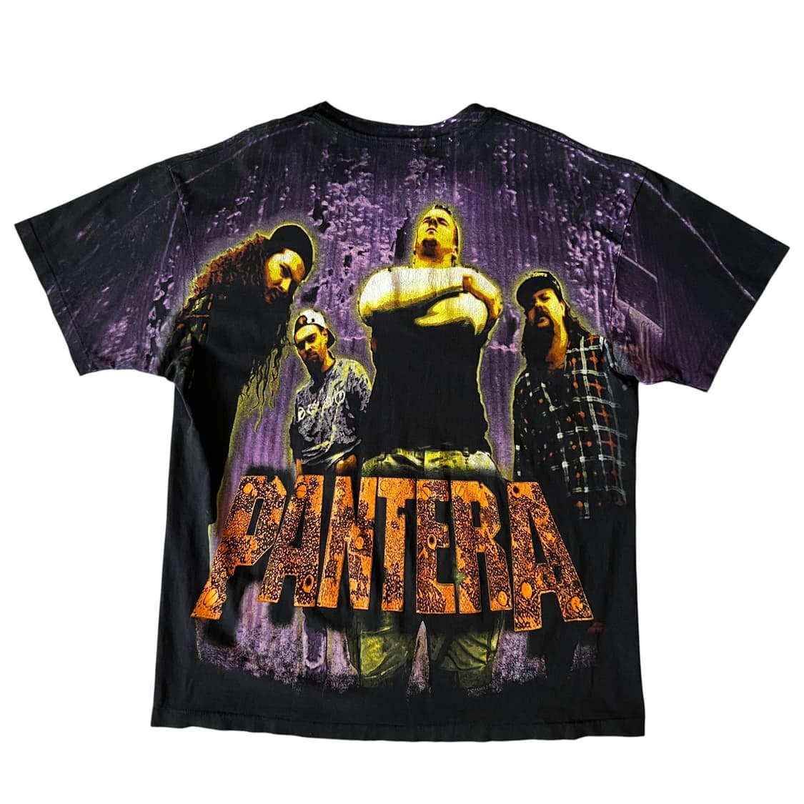 빈티지 90s Pantera 올오버프린트 티셔츠 상품이미지2