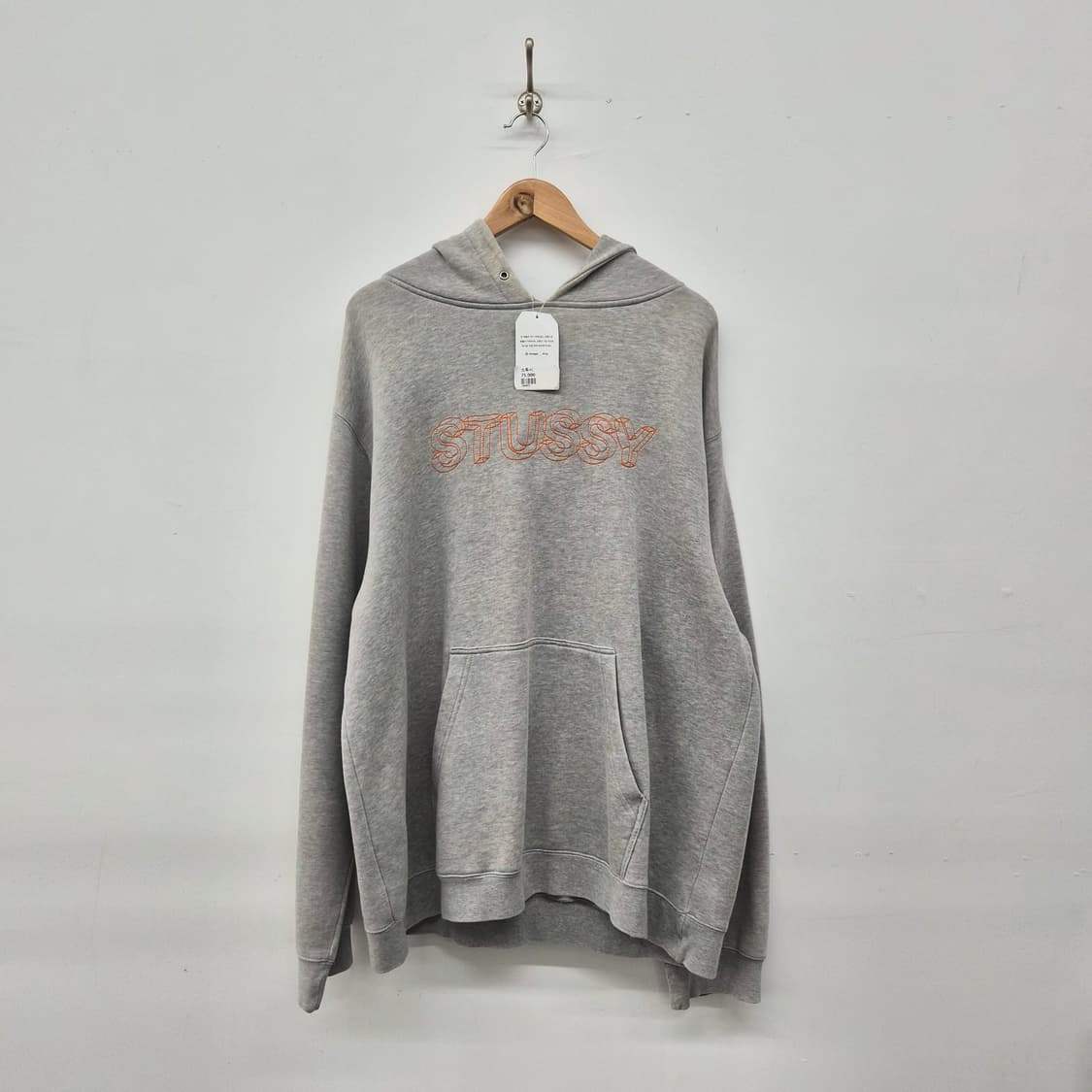 스투시 회색 후드티 남성 XL 상품이미지1