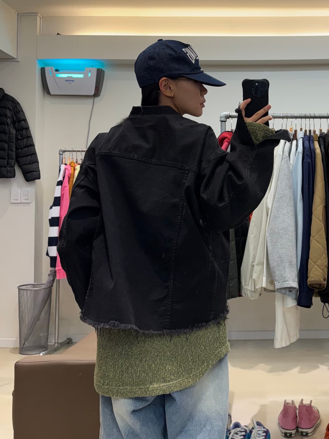 HARE 데미지 크롭 자켓 상품이미지7