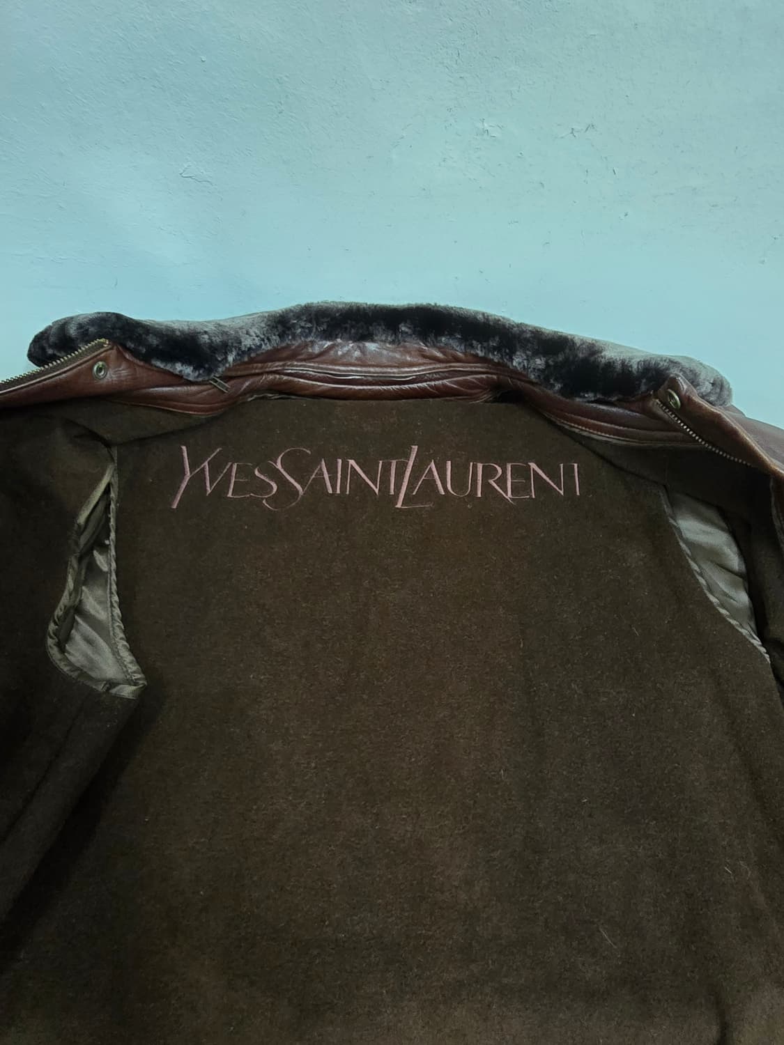 YSL 입셍로랑 양가죽 자켓 상품이미지4