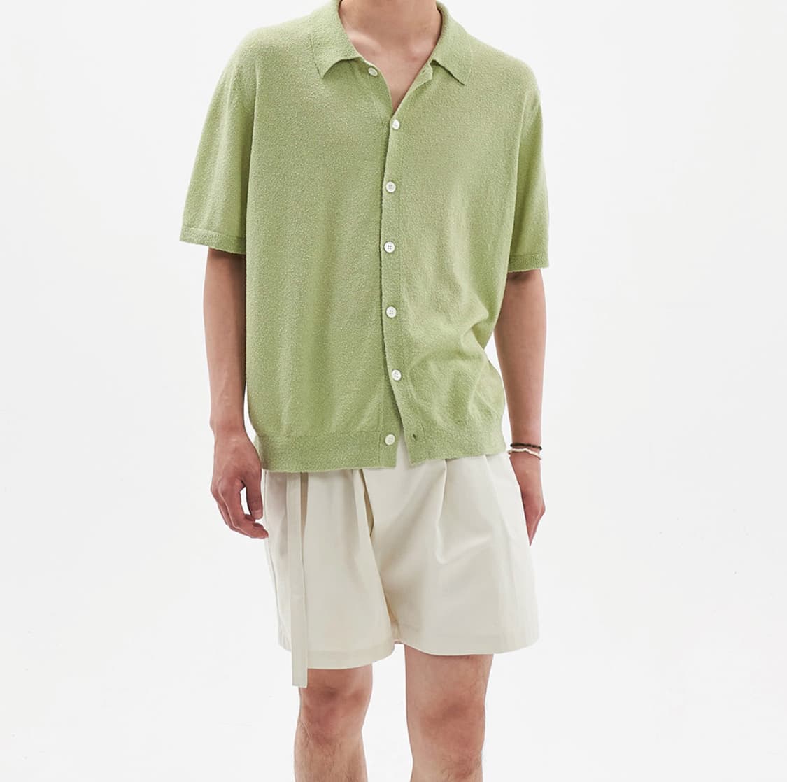 인템포무드 퓨어 버튼 업 가디건 상품이미지3