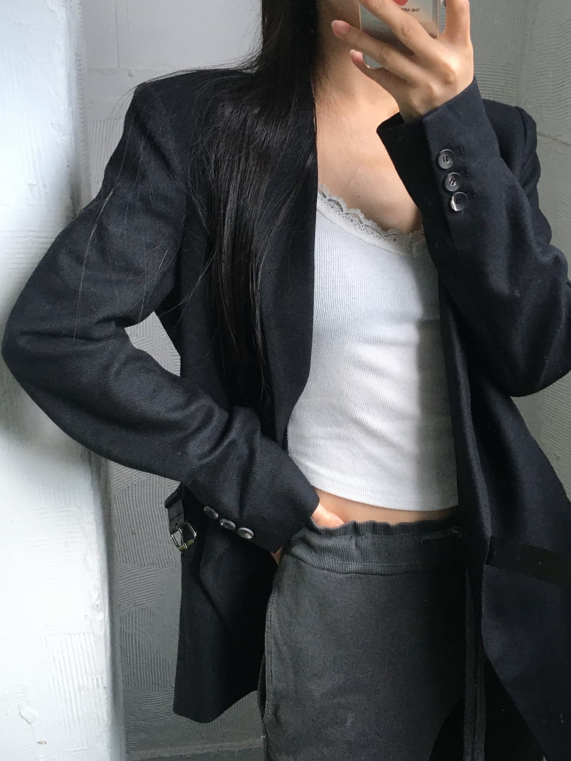 HelmutLang 헬무트랭 버클 블레이저 상품이미지1