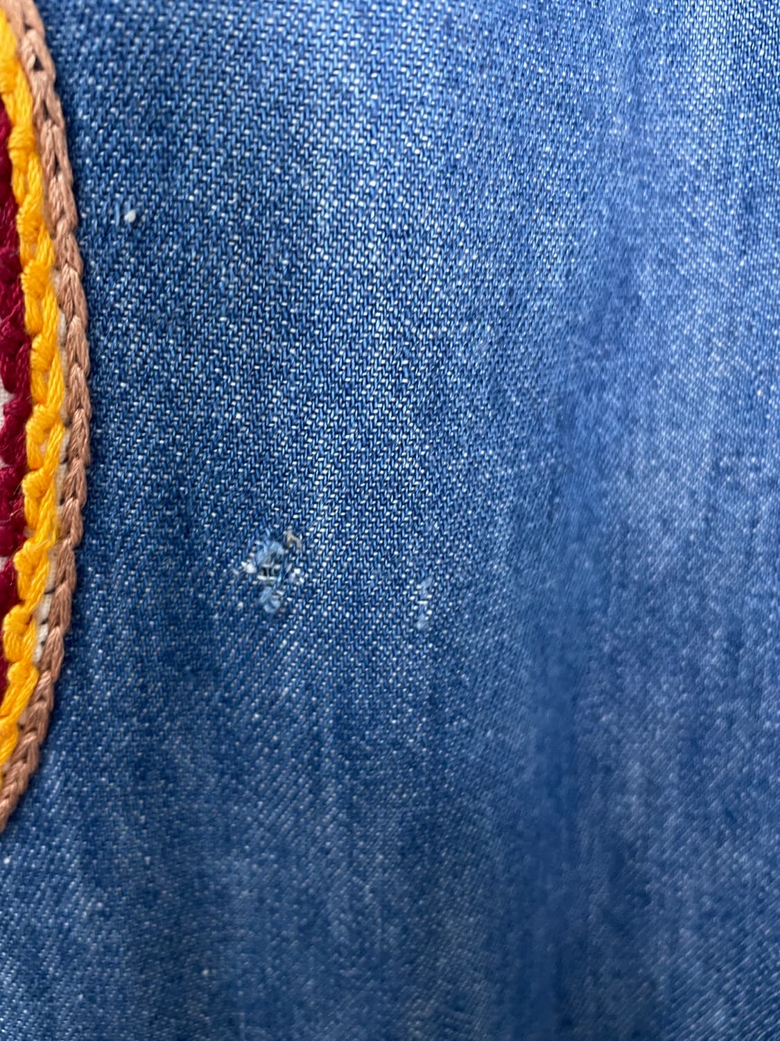 랭글러 자수패치 데님 웨스턴 셔츠 H2129 상품이미지8