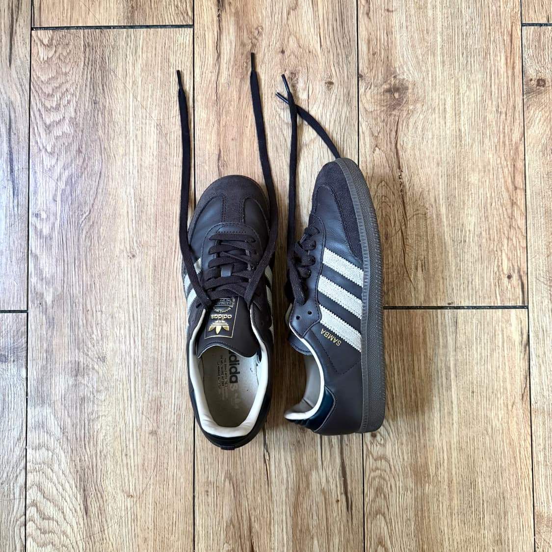 아디다스 삼바 OG 다크 브라운  상품이미지3