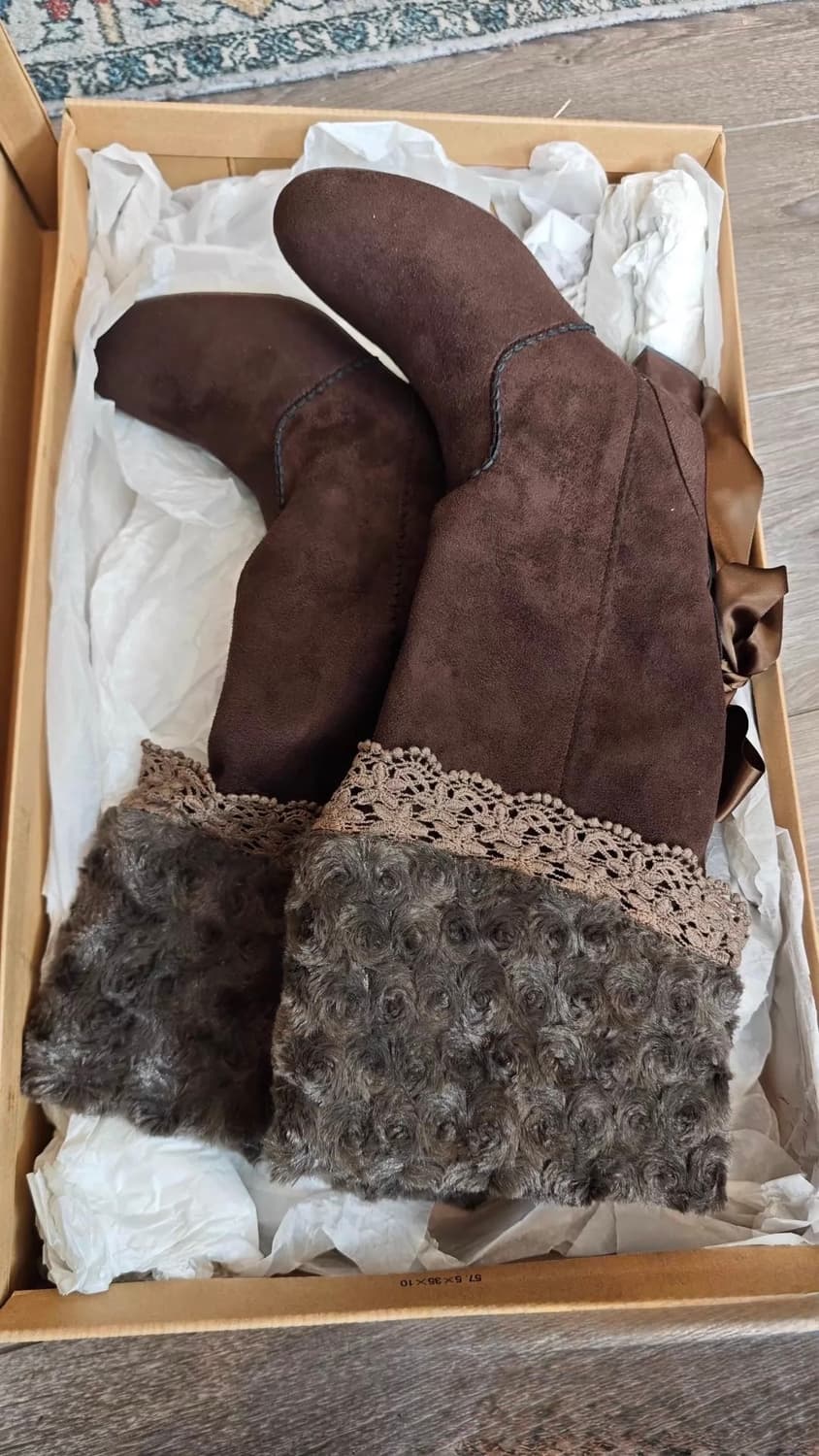 엑시즈팜 라떼갸루 핀터깔 부츠  상품이미지1