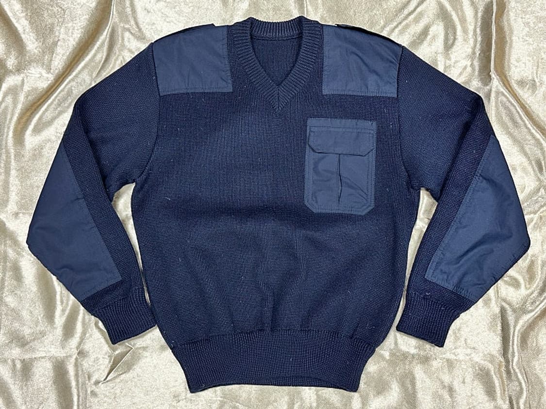 밀리터리 코만도니트 100-105 (진네이비) 상품이미지1