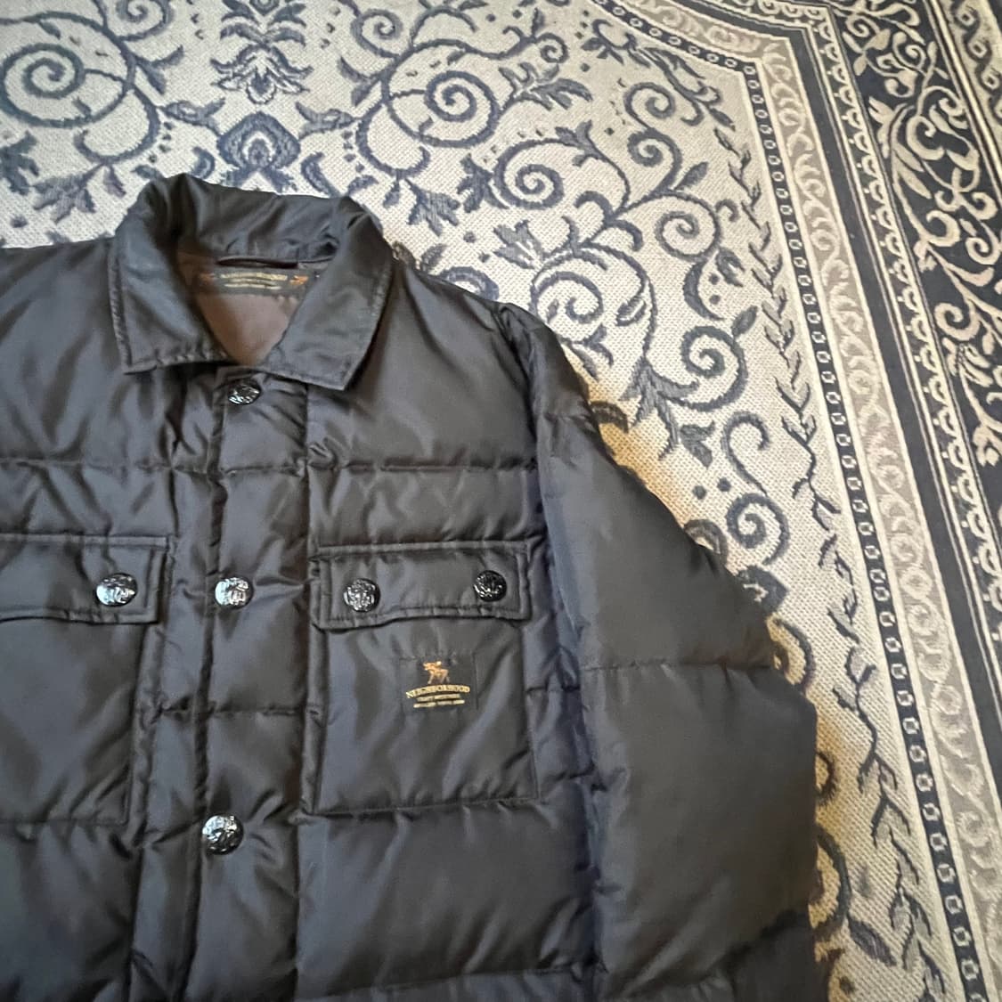 M 네이버후드 다운 셔츠 자켓/W2490 상품이미지2