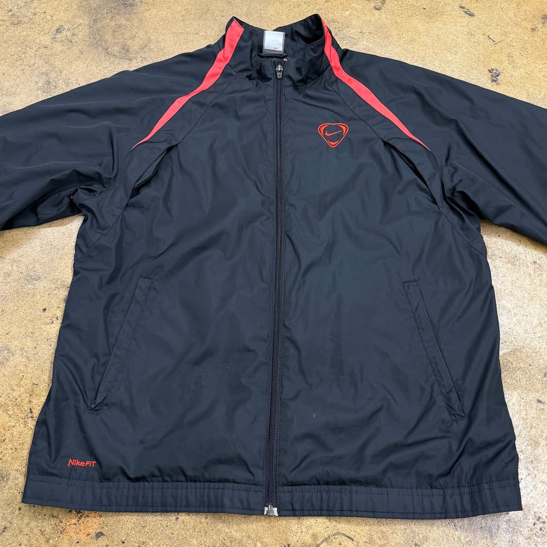 [정품/M,95] 나이키 스톰핏 티엠포 바람막이 b14 상품이미지3