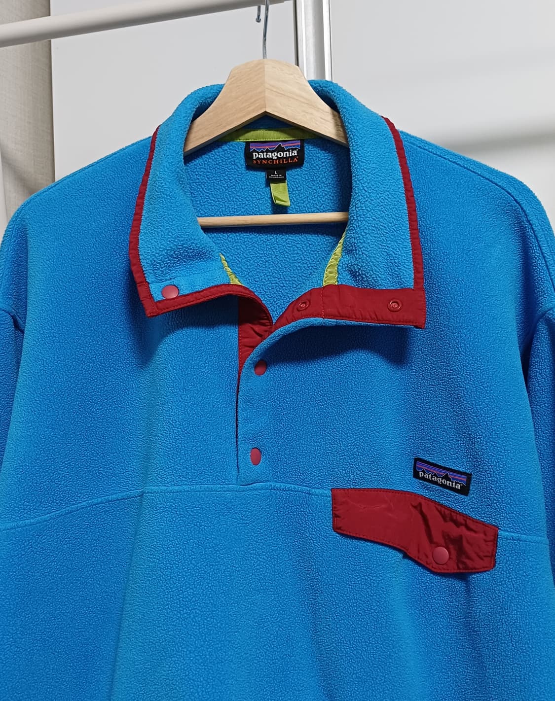 [L-XL] 파타고니아 신칠라 스냅티 일렉트론 블루 상품이미지2