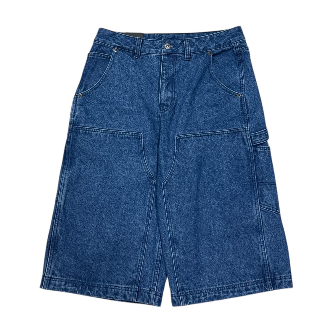 디키즈 더블니 카펜터 데님 쇼츠 반바지 블루 M 상품이미지3