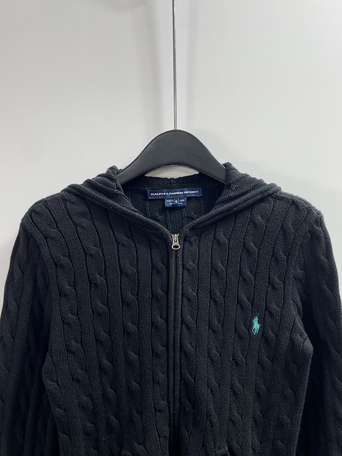 폴로 우먼스 민트포니 니트 후드집업 (on.678) 상품이미지2