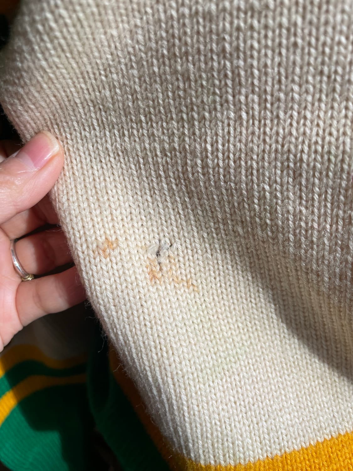 1960-70s Vintage Cheerleader Sweater 상품이미지7