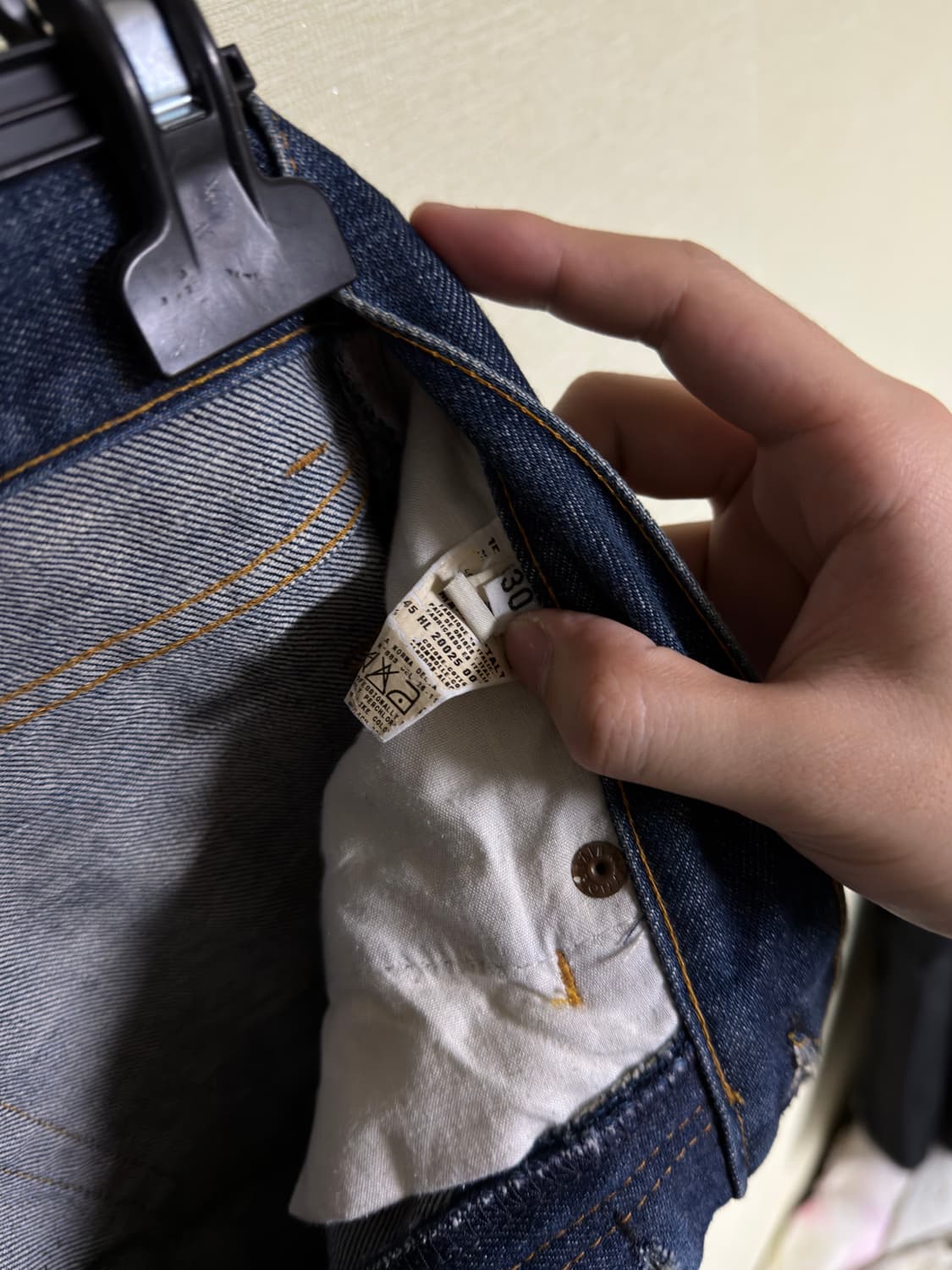 [30] Helmut Lang 1998s denim pants 상품이미지4