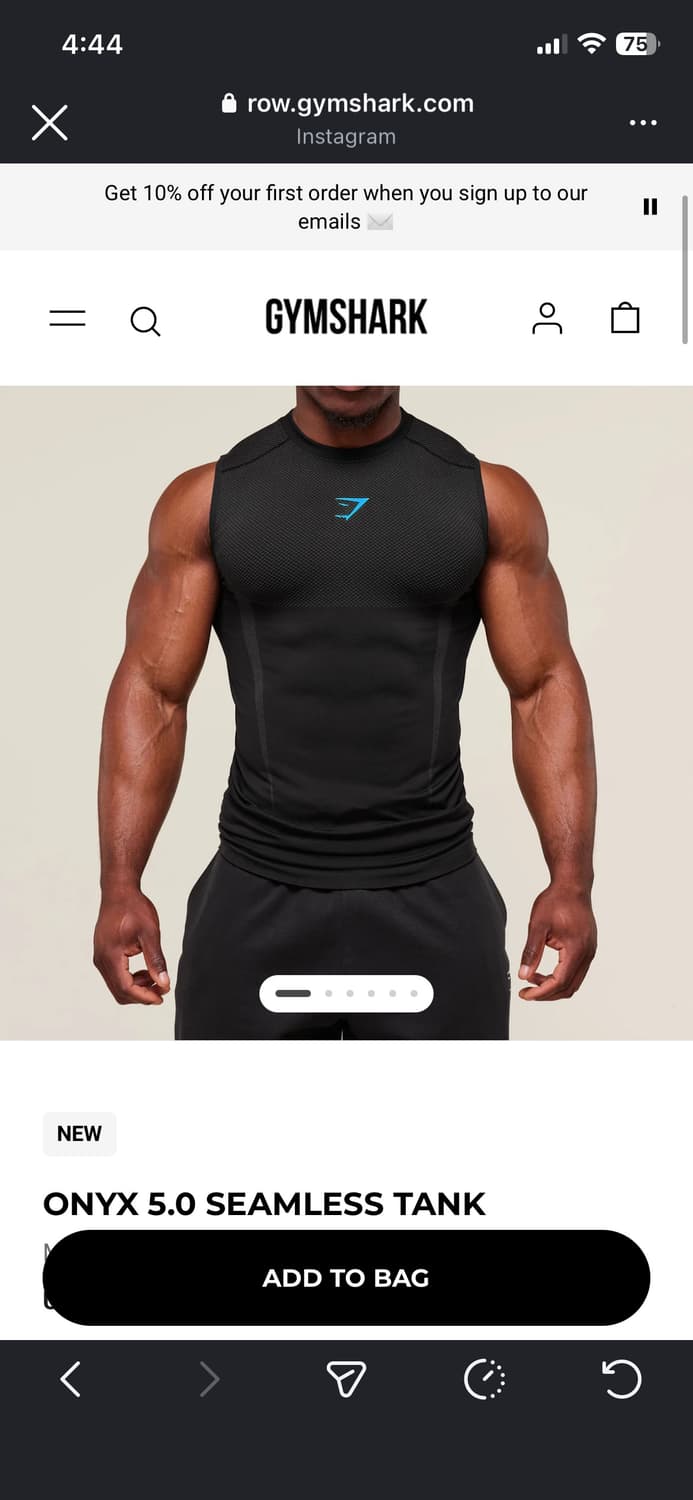 짐샤크 오닉스 v5 5.0 탱크탑 나시 모든컬러 상품이미지3