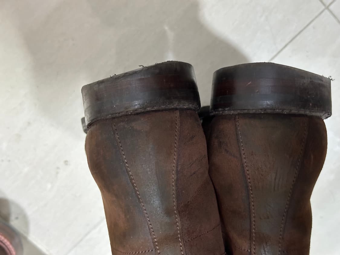 드레익스 스웨이드 왁스드 처카 부츠 머피 상품이미지4