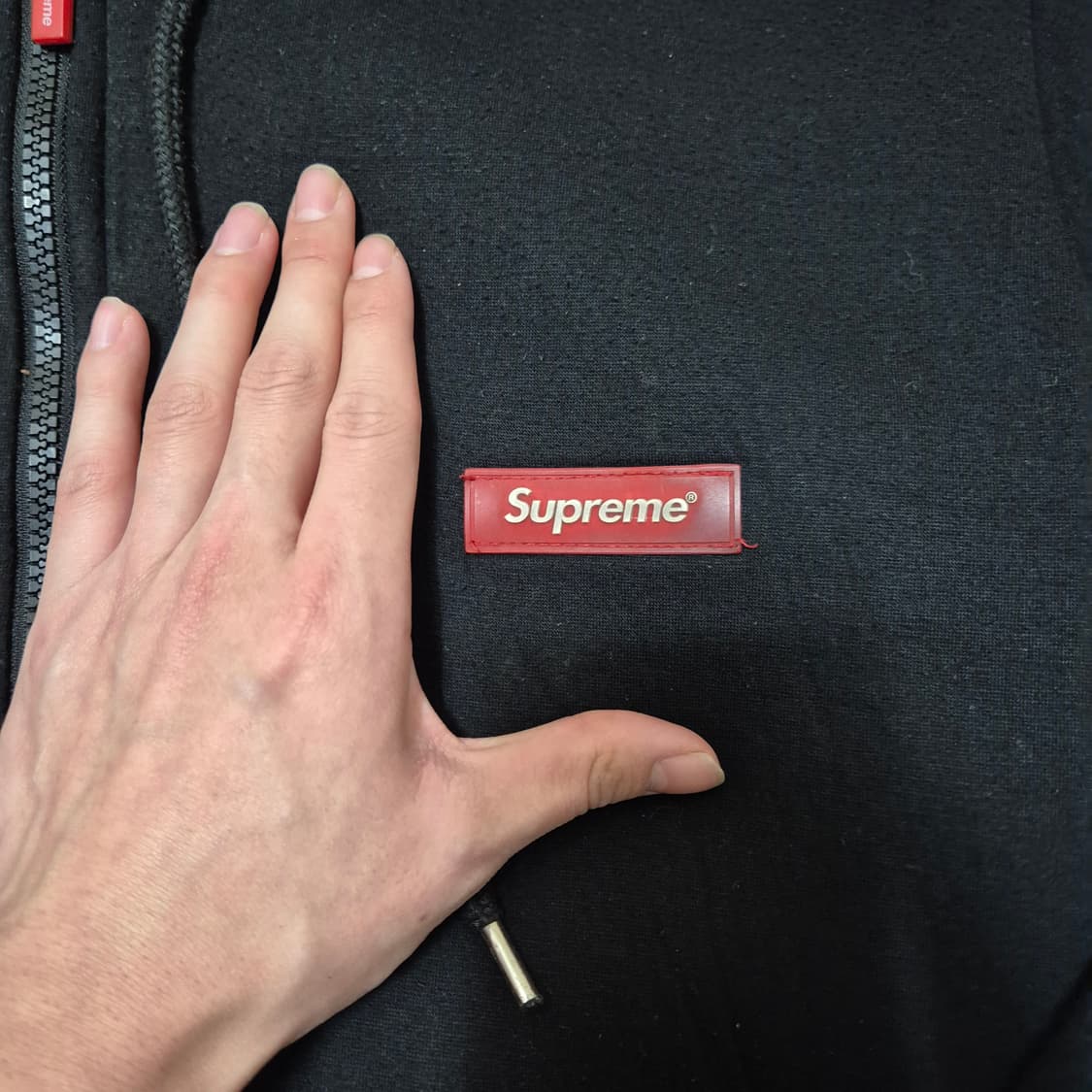 슈프림 박스 와펜로고 후드집업 상품이미지5