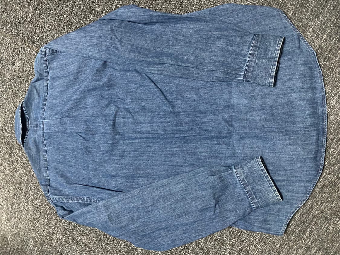 [반값이하정리] 최신QR택 폴로 데님 셔츠 정리 상품이미지7