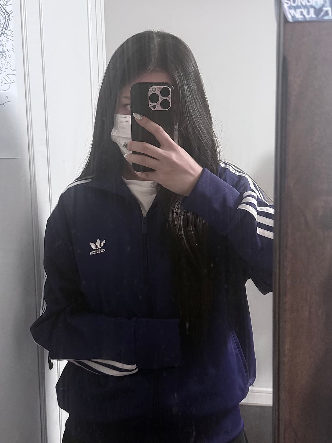 아디다스 파이어버드 트랙탑 져지 보라 퍼플 L  상품이미지2