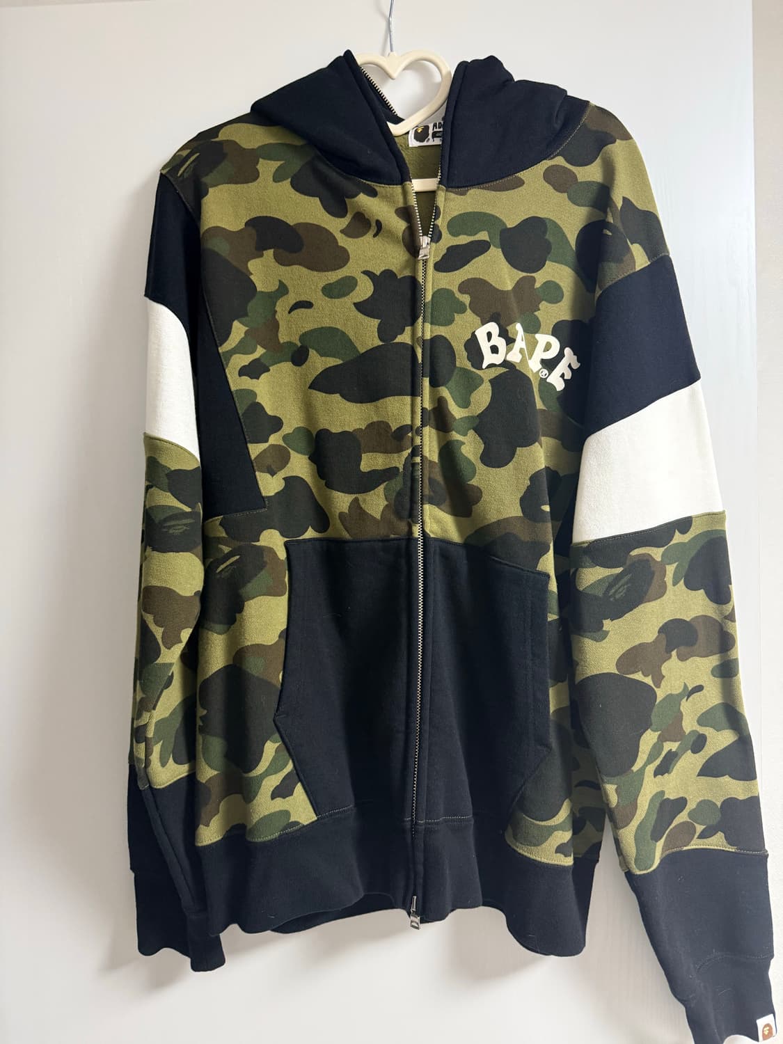 [유일매물]Bape camo hoodie, 베이프 카모플라쥬 후드집업 상품이미지1