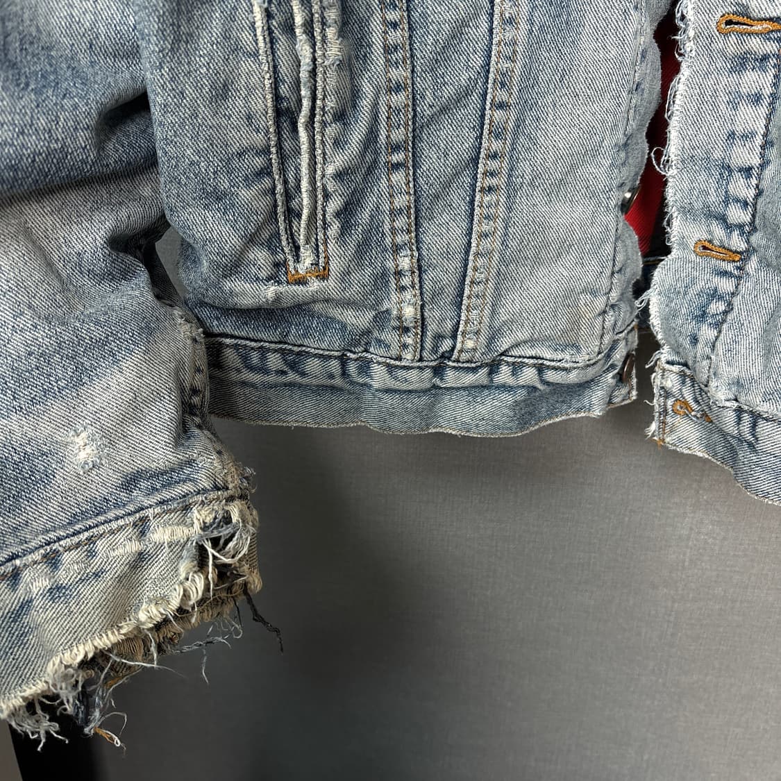 리바이스 80s 70417 블랭킷 트러커 데님자켓 상품이미지6