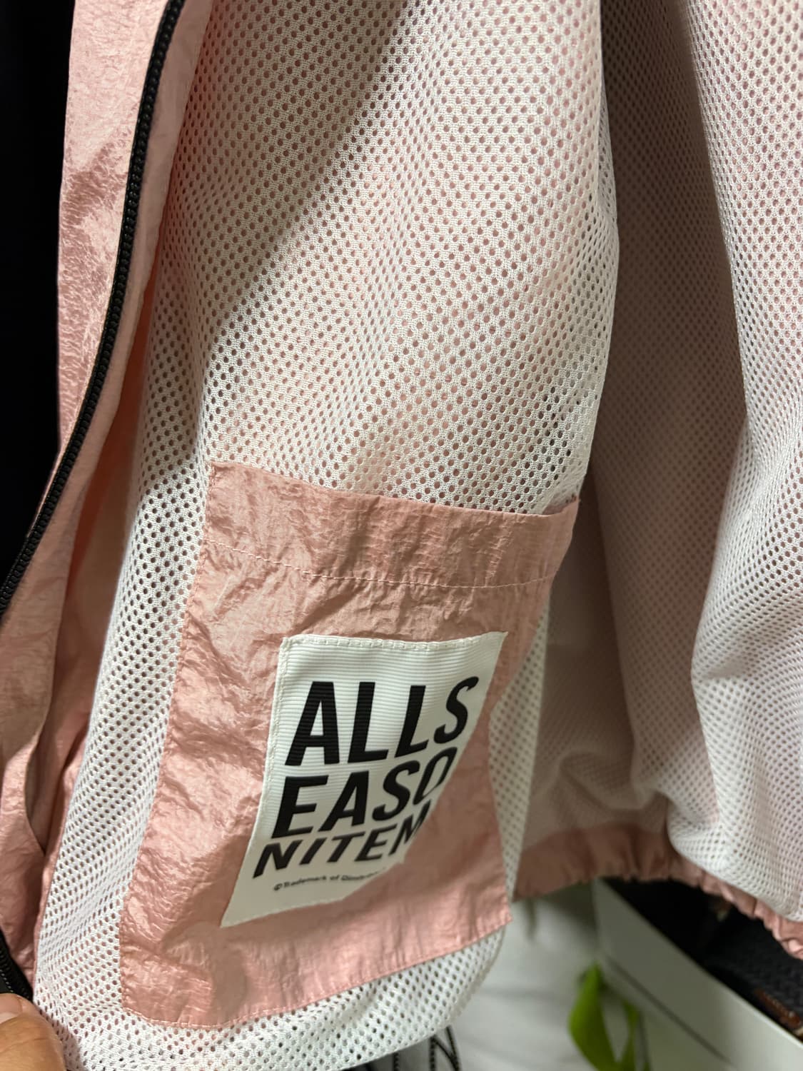 디미트리블랙 윈드브레이커 자켓_더스티 핑크 상품이미지7