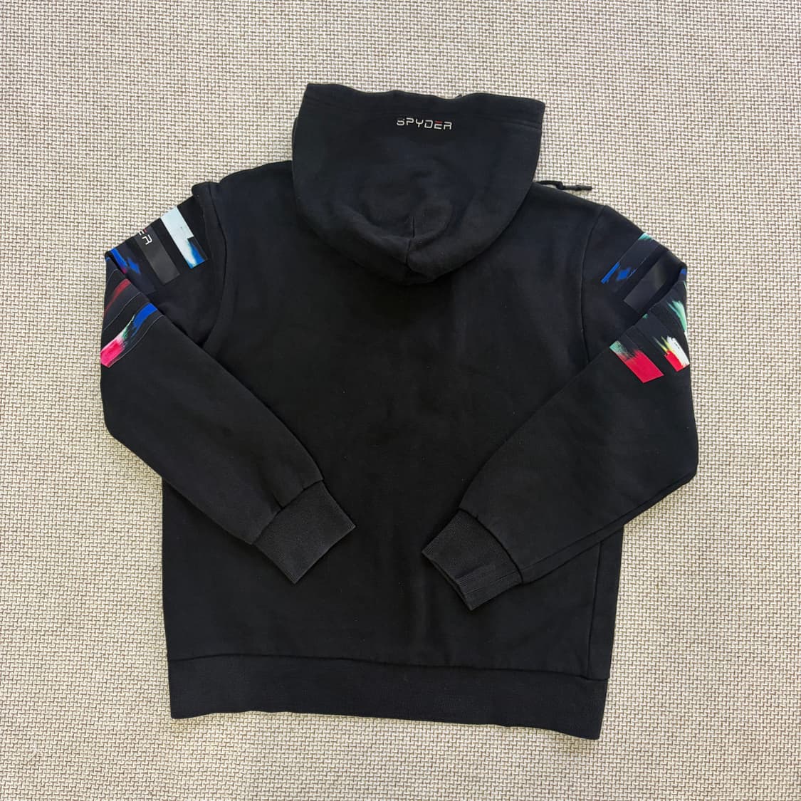 XL 스파이더 블랙 후드티 0605D1 상품이미지2