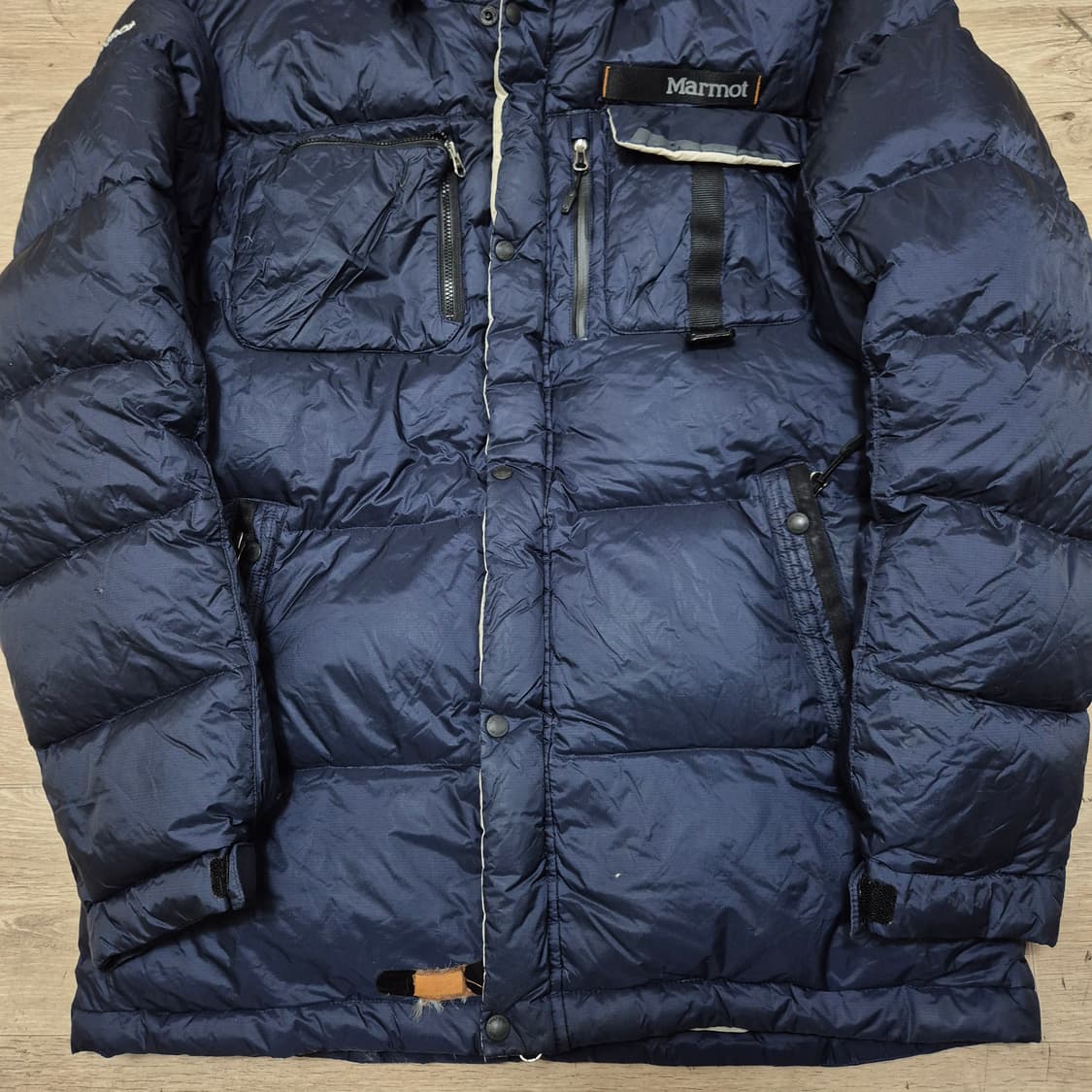 마모트 700 FILL 구스다운 후드 패딩 점퍼 L(100) 상품이미지3