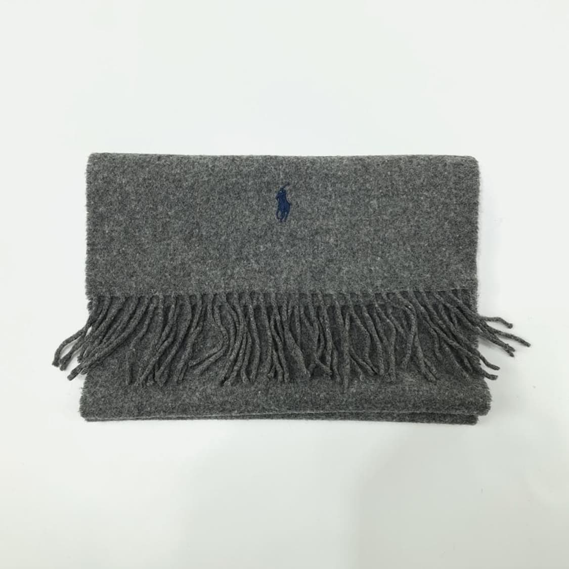 (MX024)폴로 랄프로렌 그레이 램스울 목도리 머플러 상품이미지5