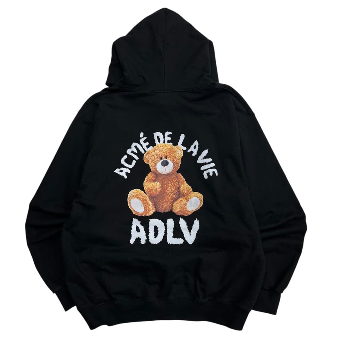 아크메드라비 프린팅로고 블랙 후드 2 상품이미지4