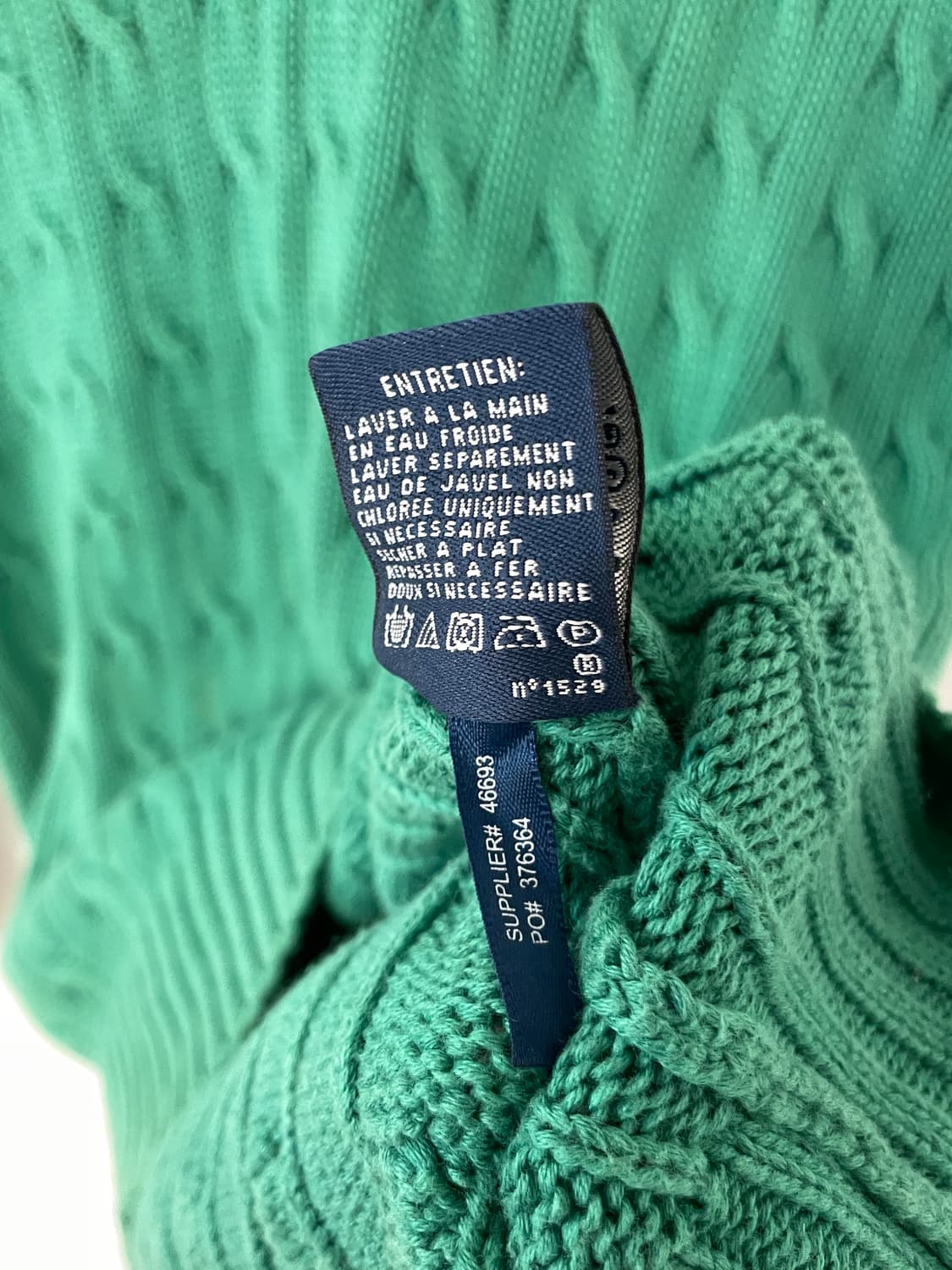 랄프로렌 스포츠 브이넥 니트  상품이미지6