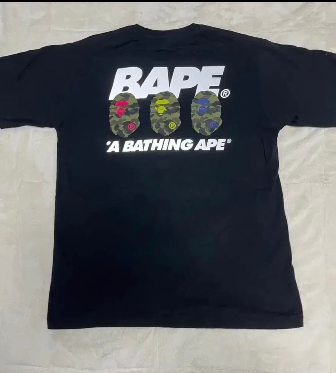 BAPE 베이프 반팔 XL사이즈 상품이미지2