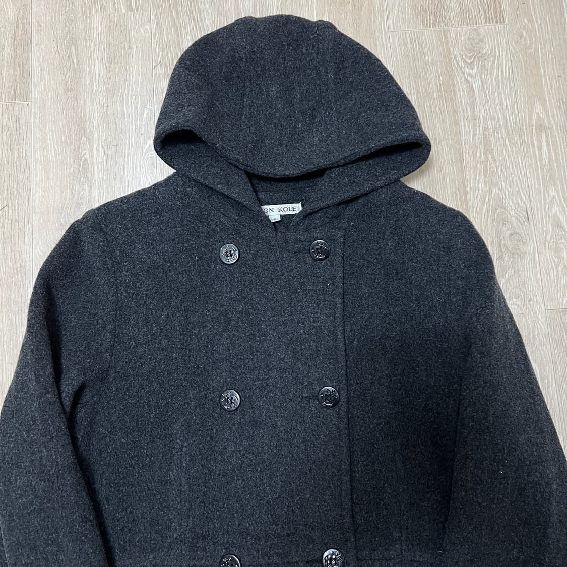 제이슨콜 남성 클래식 모직 후드 더플코트 S/90  상품이미지2