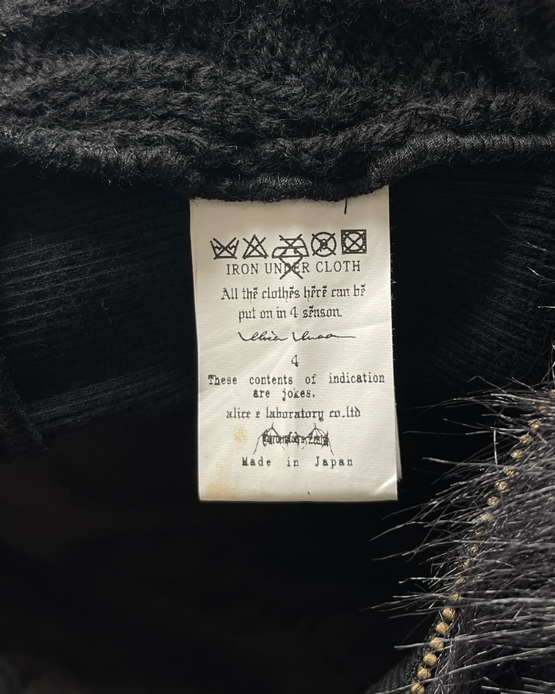 앨리스 아우아 패디드 카라 퍼 베스트 상품이미지10