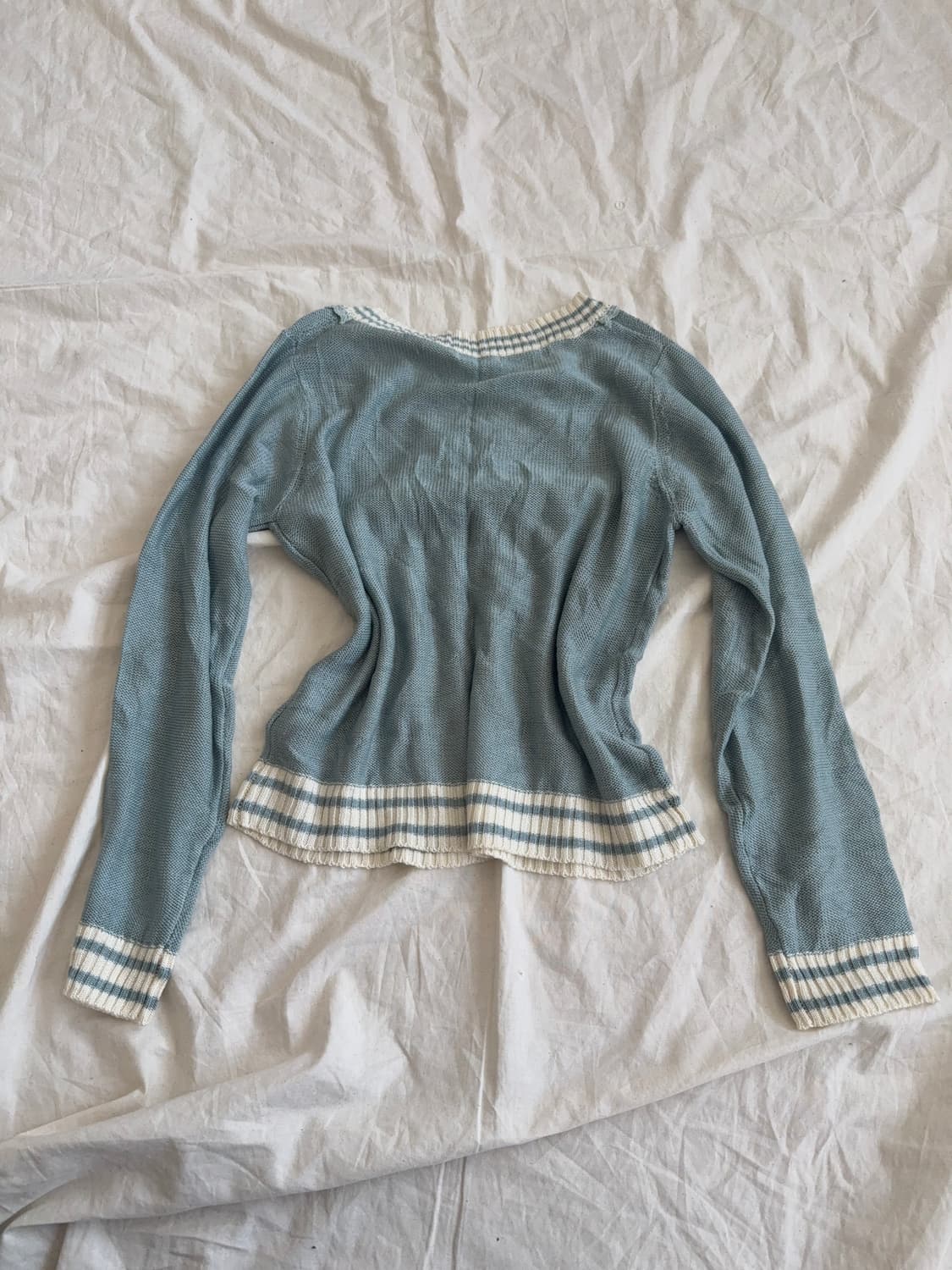 엑시즈팜 러블리 모리 프레피 니트  상품이미지6