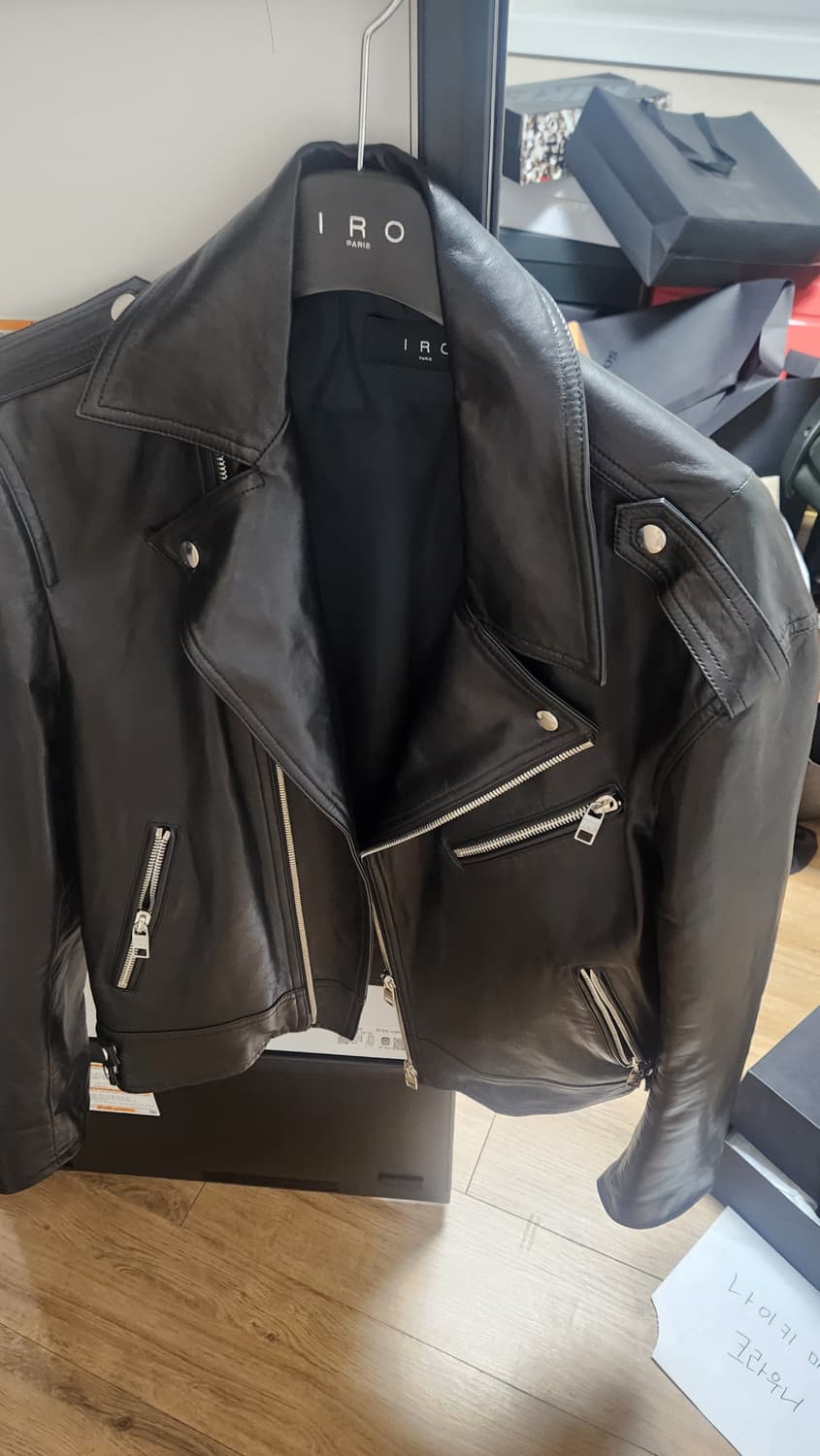 이로맨 opera 엠보 라이더 자켓 XL 상품이미지3