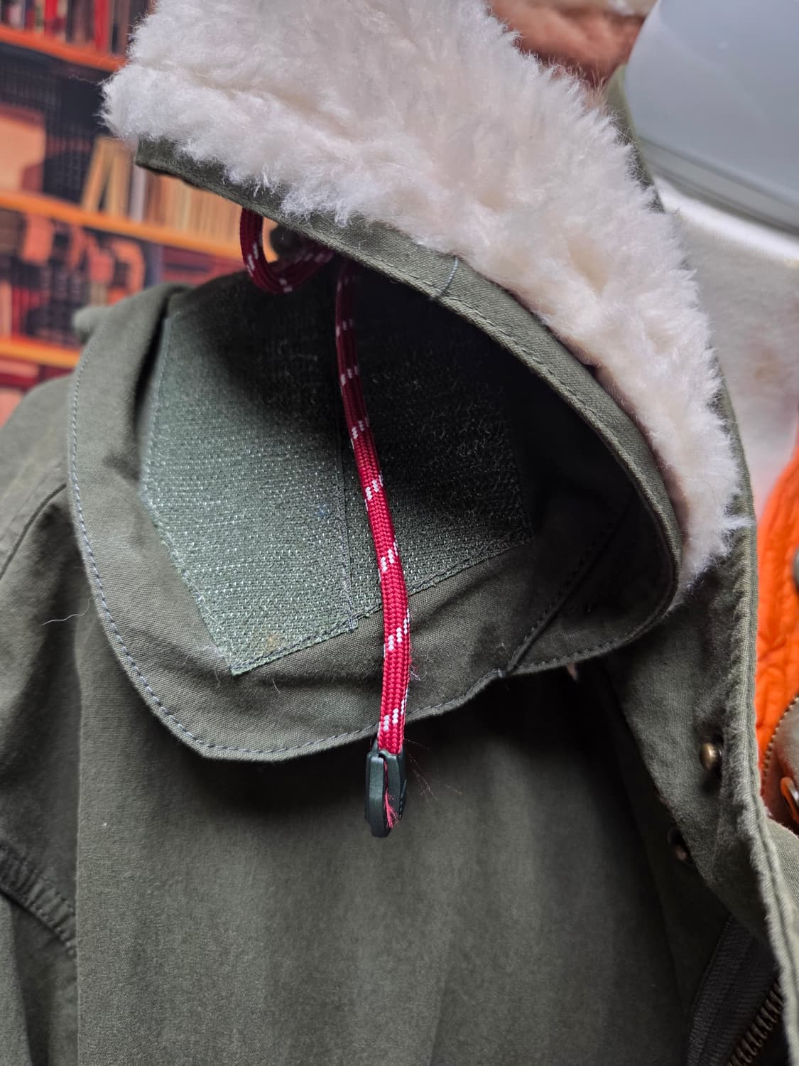 후드 내피 탈부착 야상 상품이미지3