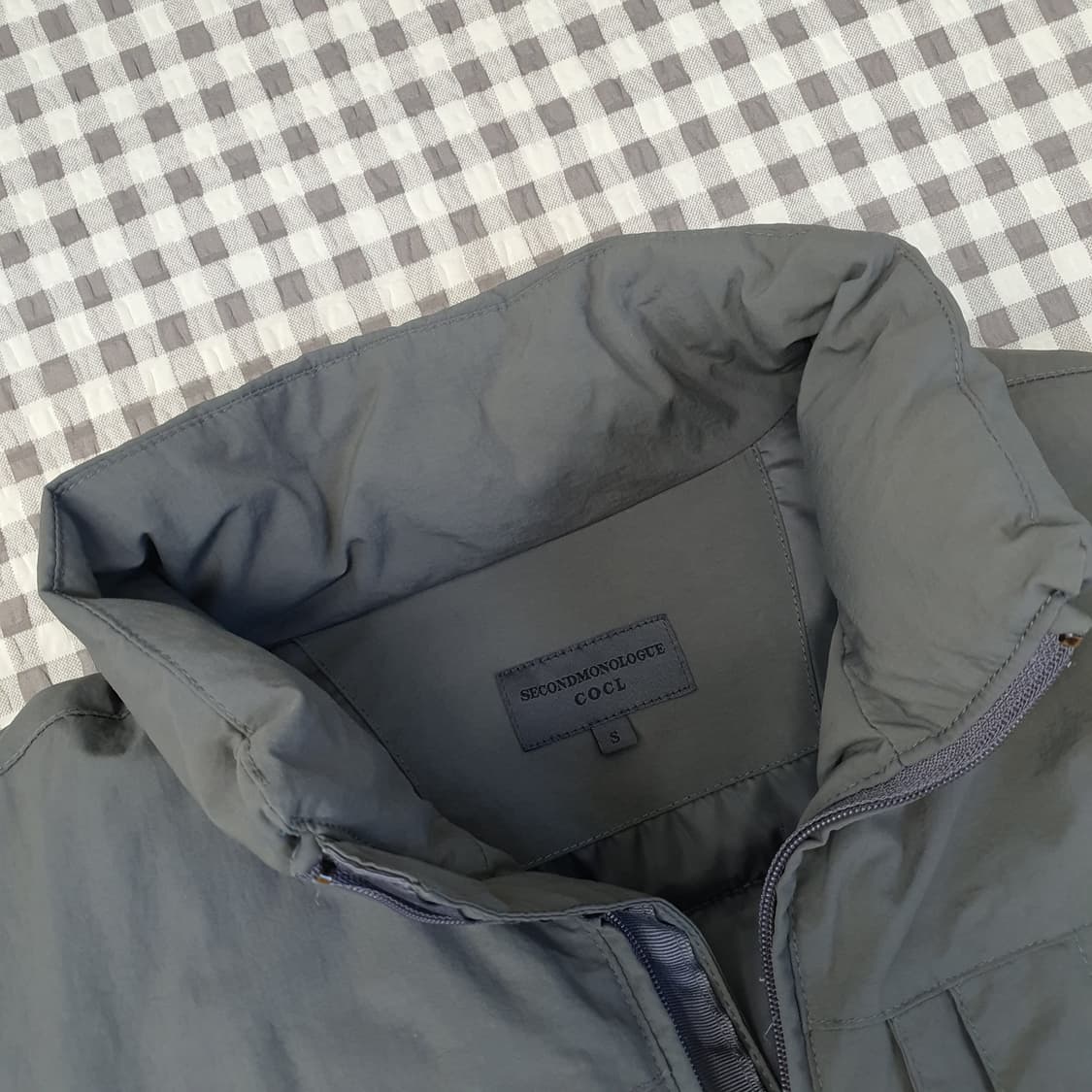 세컨모노로그 에어 포스 패딩 남자95 상품이미지3