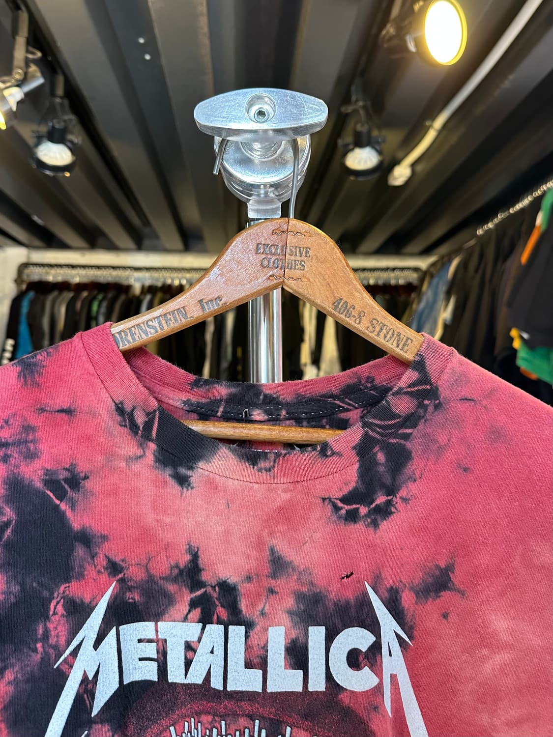 메탈리카 락밴드 프린팅 타이다이 티셔츠 상품이미지2