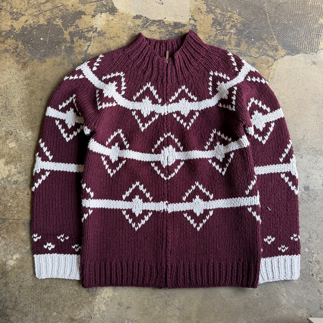 버버리 블랙라벨 노르닉 집업 니트 상품이미지1