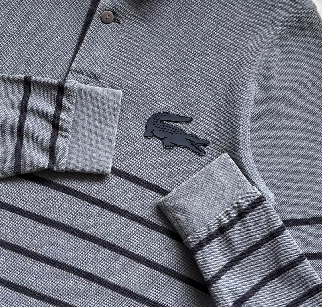 Lacoste 라코스테 스트라이프 럭비티 상품이미지3