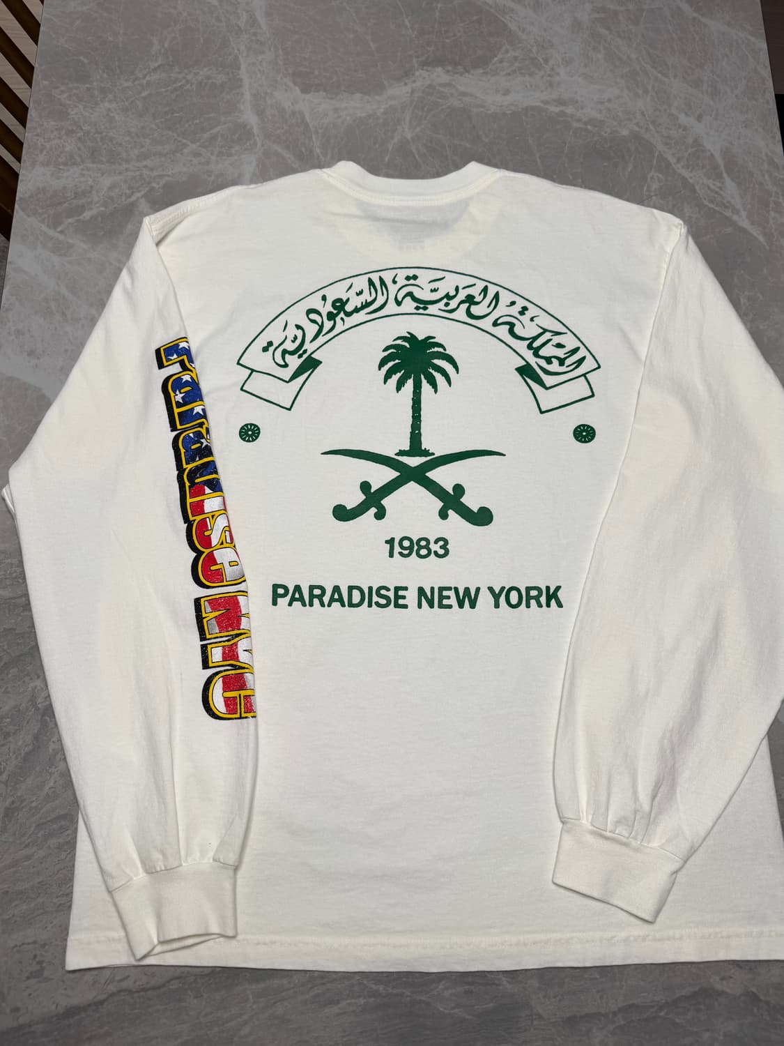 Paradise nyc 갓 블레스 롱슬리브 상품이미지2