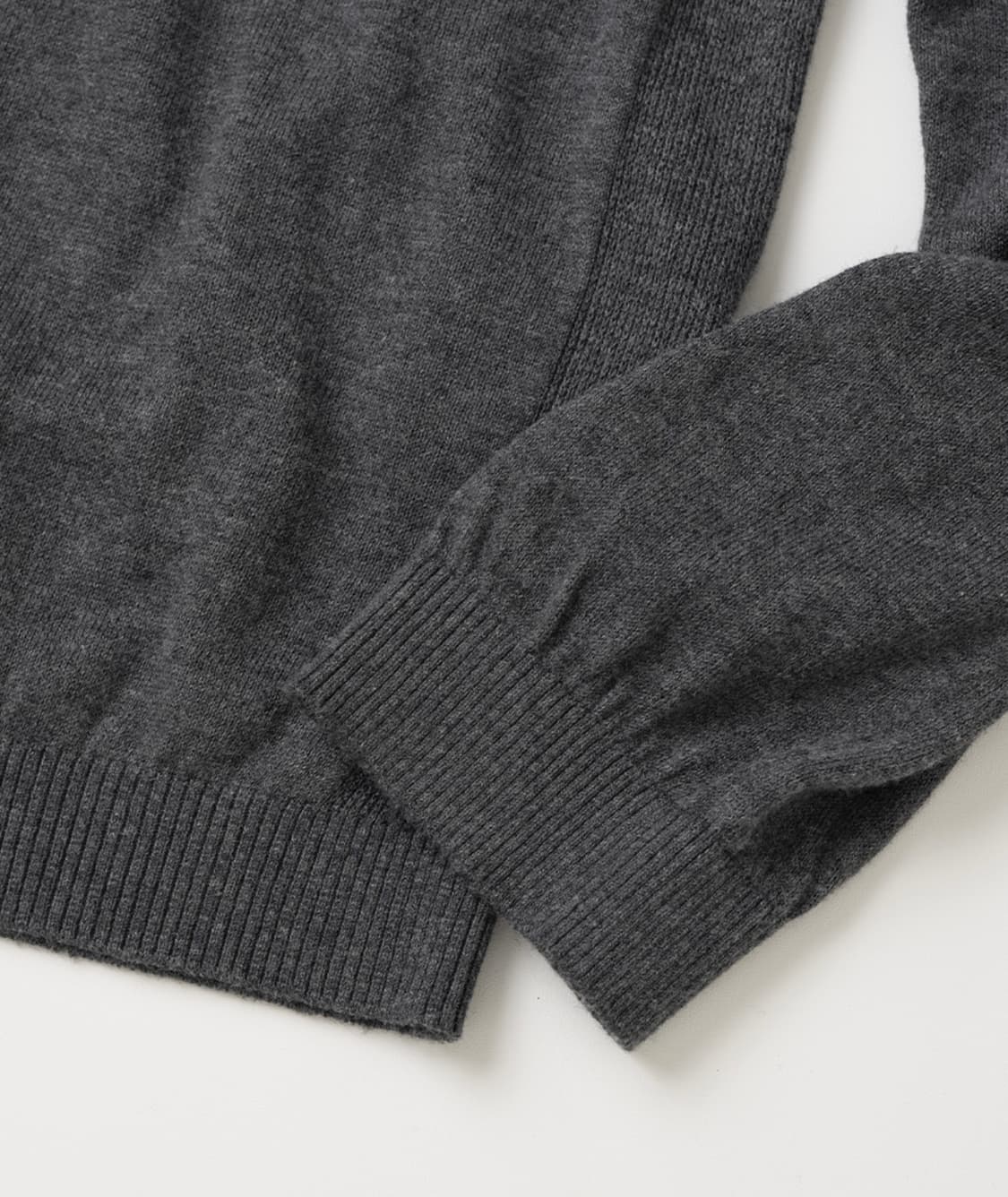 125 Silky Round Neck Knit - Mare Gray(L) 상품이미지5