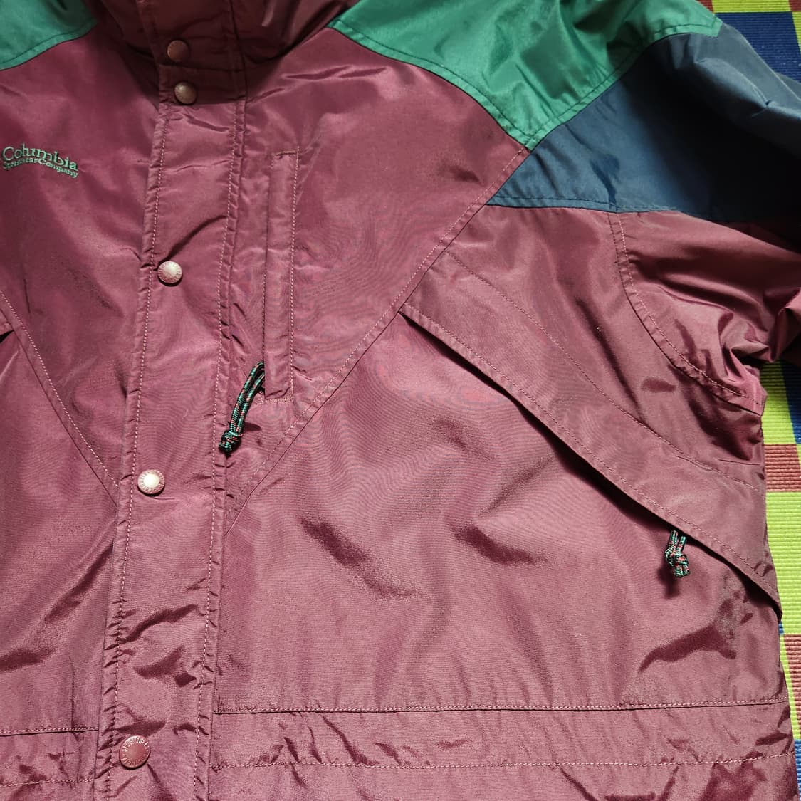 90s 컬럼비아 윌리워 윈드 브레이커 상품이미지4