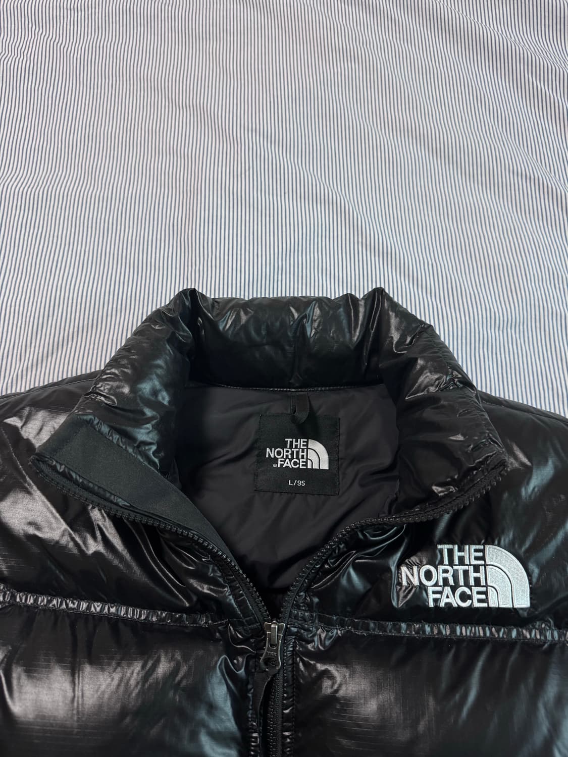 W 노스페이스 눕시 숏 자켓 블랙 상품이미지7