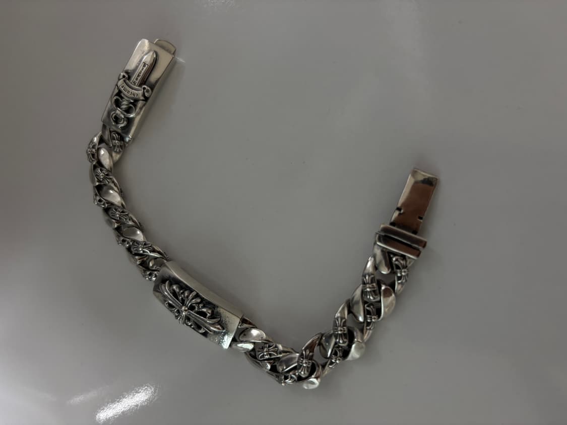 실버크롭팔찌 상품이미지3