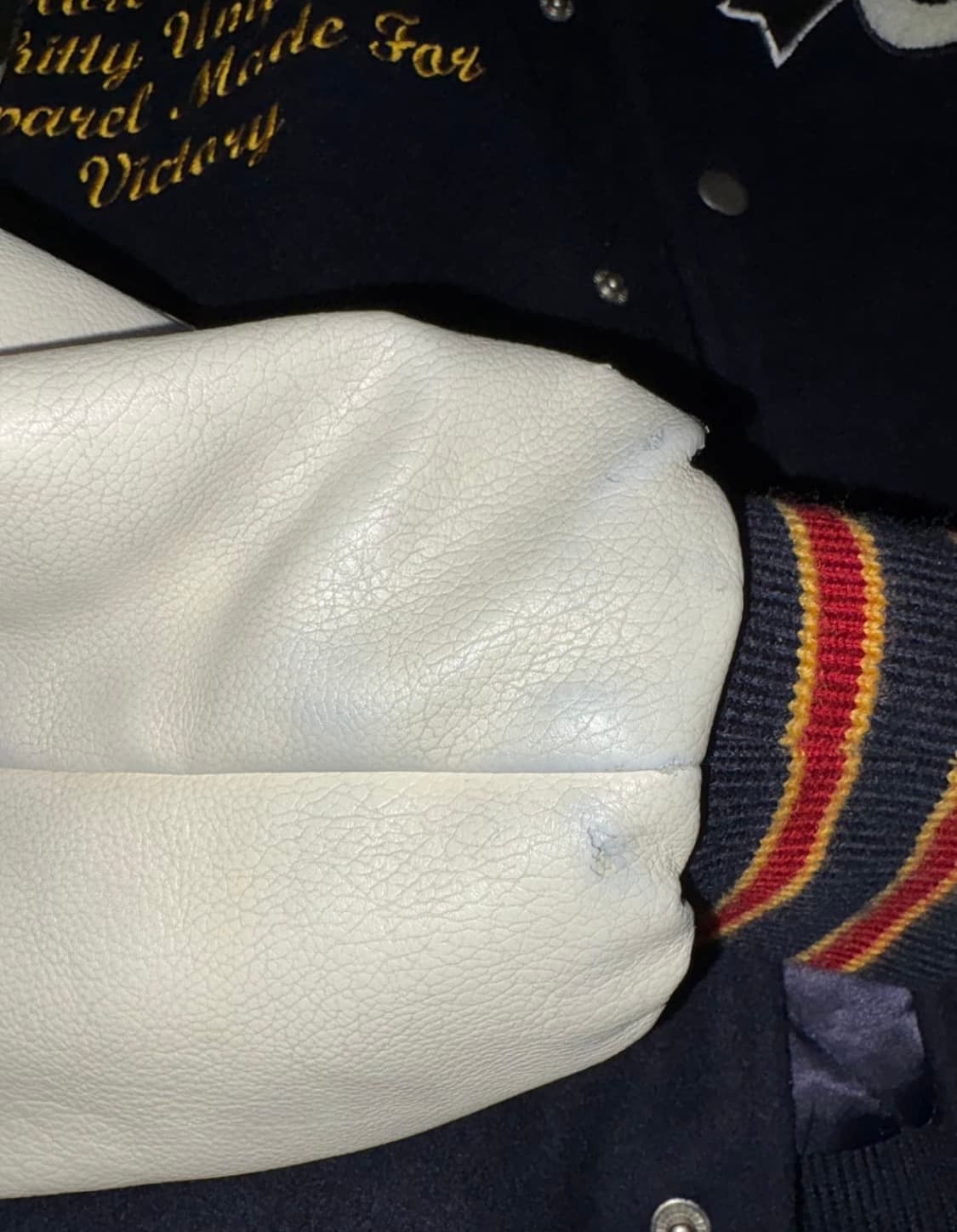 위캔더스 H.O.F 바시티 스타디움 자켓 M 사이즈 상품이미지5