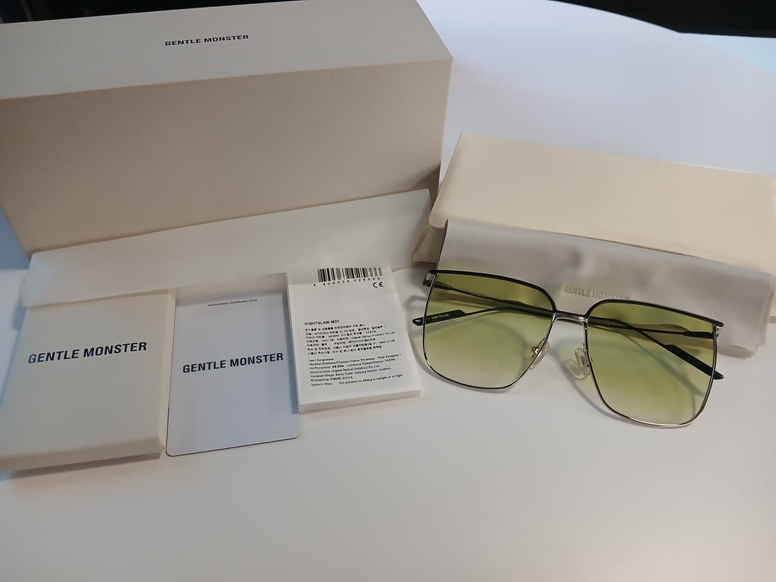 젠틀몬스터 하이투로우 HIGHTOLOW m01 풀박스 상품이미지3