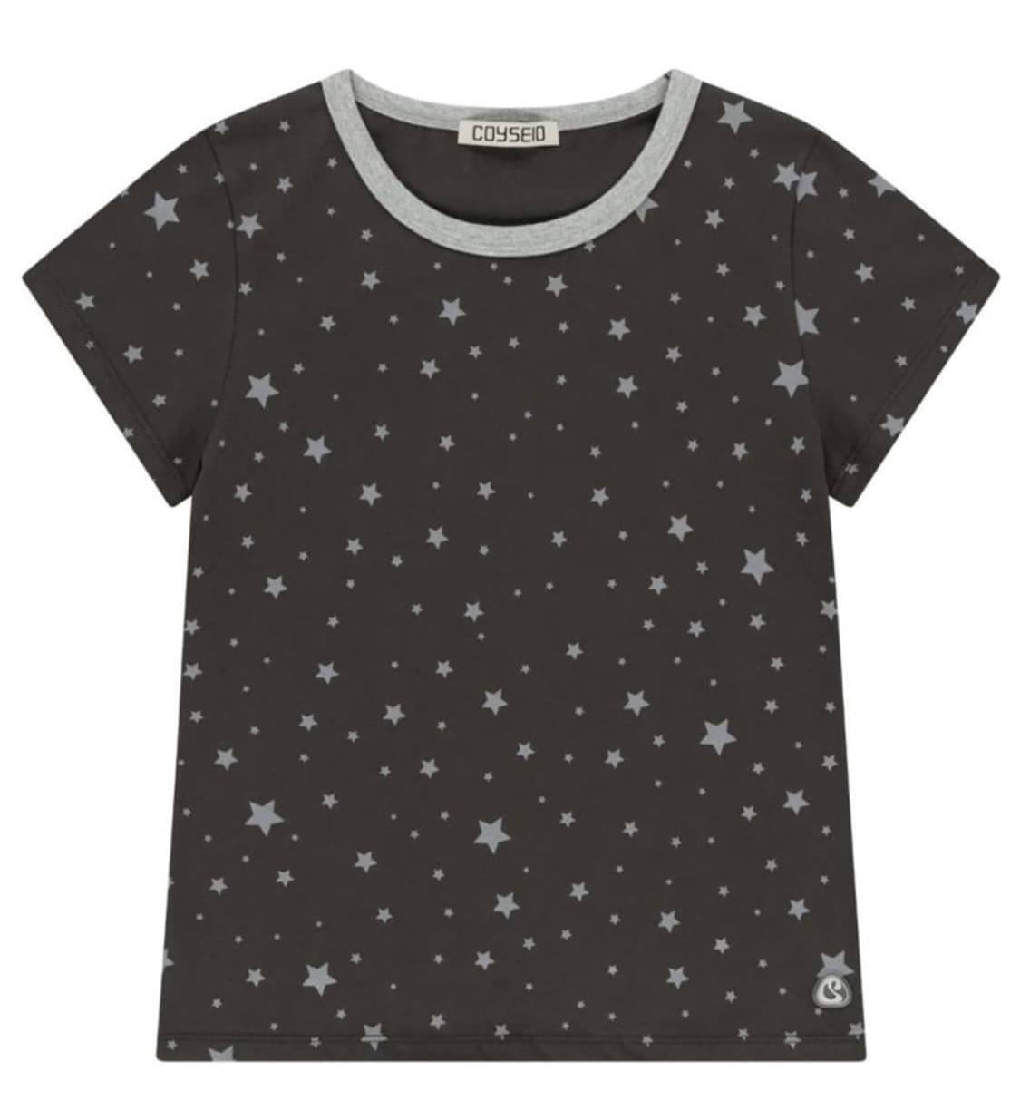 코이세이오 밀키스타 티셔츠 챠콜 M 상품이미지1